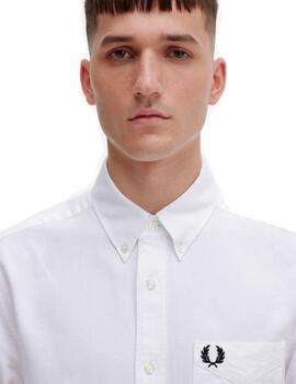 Camisa Fred Perry Oxford Blanca