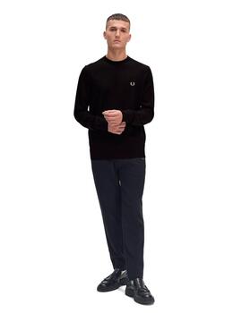 Jersey Fred Perry K9601 Negro