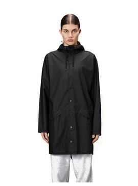 Chubasquero Unisex Rains Long Jacket Negro
