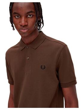 Polo Fred Perry M6000 Marrón