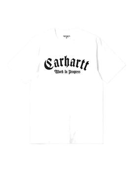 Camiseta Carhartt S/S Onyx Blanca
