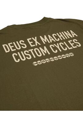 Camiseta Deus Ex Machina Inline Verde