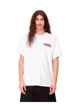 Camiseta Carhartt S/S Rocky Blanca