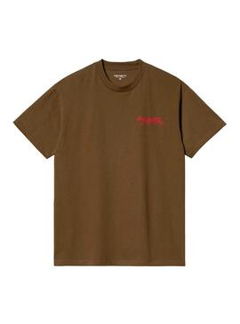 Camiseta Carhartt S/S Rocky Marrón