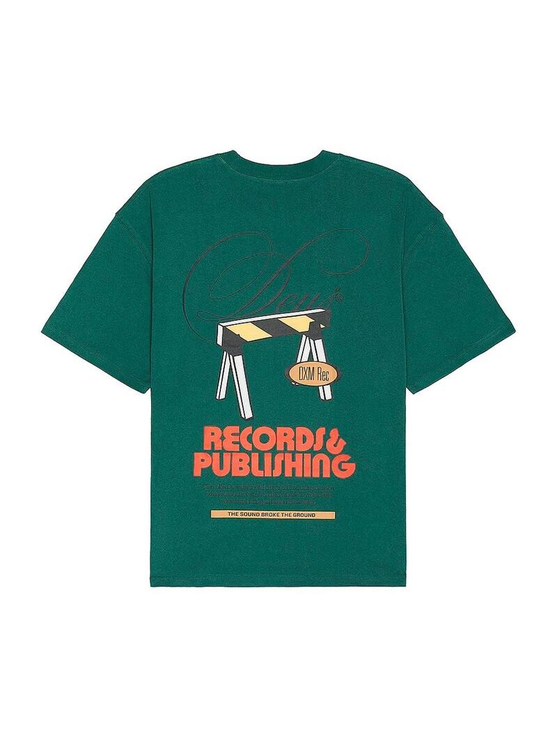 Camiseta Deus Ex Machina Caution Tee Verde