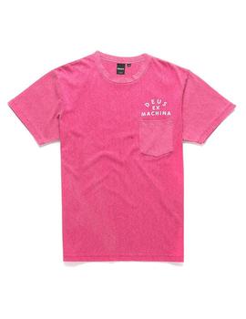 Camiseta Deus Ex Machina Roller Tokyo Address Tee Rosa