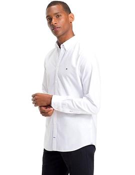 Camisa Tommy Hilfiger Oxford Shirt Blanca