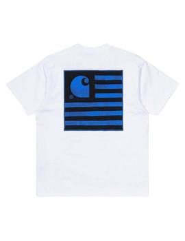 Camiseta Carhartt Wip S/S State Chromo T-Shirt Blanca