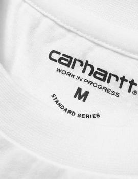Camiseta Carhartt Wip Standard Pack De 2 Blanca y Gris