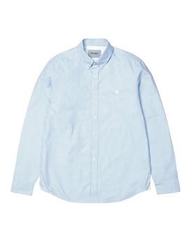 Camisa Carhartt Wip L/S Duffield Shirt Oxford Azul