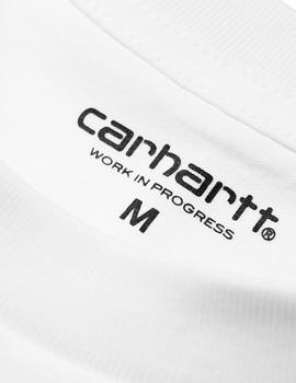 Camiseta Carhartt SS Pocket T-Shirt Blanca