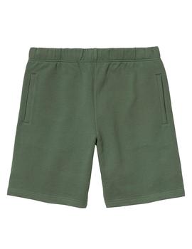 Pantalone Carhartt Pocket Sweat Short Verde