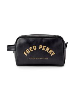 Neceser Fred Perry Logo Negro