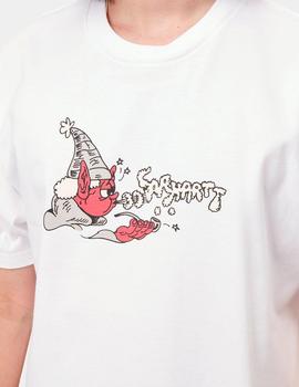 Camiseta Carhartt SS Kogancult Wizard T-shirt Blanca