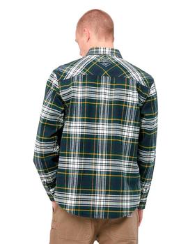 Camisa Carhartt LS Dunbar Shirt Cuadros Grandes Verde