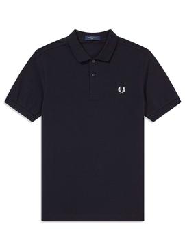 Polo Fred Perry M6000 Liso Marino