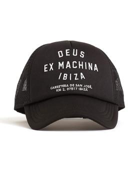 Gorra Deus Ex Machina Ibiza Trucker Cap Negra