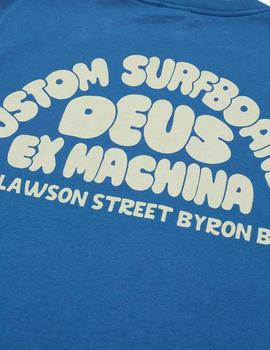 Camiseta Deus Ex Machina Byron Surf Tee Azul