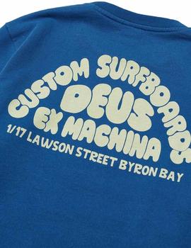 Sudadera Deus Ex Machina Byron Surf Crew Azul