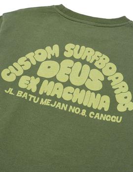 Sudadera Deus Ex Machina Canggu Surf Crew Verde