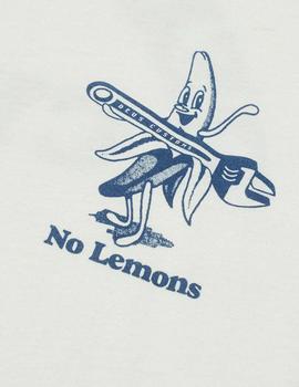 Camiseta Deus Ex Machina Lemonade Tee Blanco Vintage
