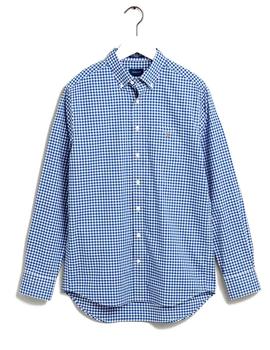 Camisa Gant Cuadro Vichy Azul Marino