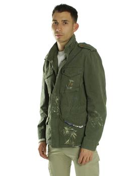 Chaqueta Bob Field Jacket Pintada Verde Militar