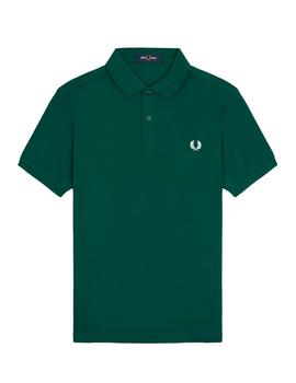 Polo Fred Perry M6000 Liso Verde