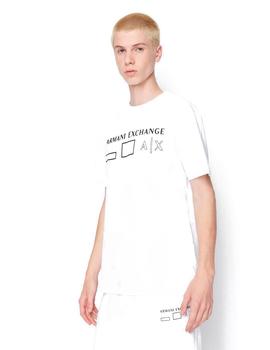 Camiseta Armani Exchange Logo Blanca