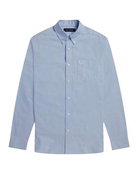 Camisa Fred Perry Oxford Azul
