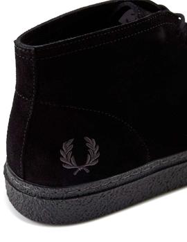 Bota Fred Perry Hawley Suede Negra