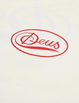Camiseta Deus Ex Machina Sparks Blanco Vintage