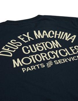 Camiseta Deus Ex Machina Canyons Azul Marino
