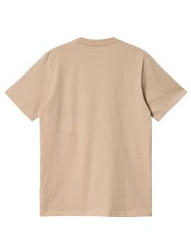 Camiseta Carhartt Script T-Shirt Beige
