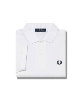Polo Fred Perry M6000 Blanco